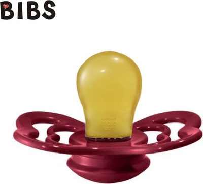 Memë qetësuese Bibs Supreme Hevea, S, rubin