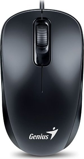 Maus Genius DX-110, me kabllo USB Type-C, 1000 DPI, i zi