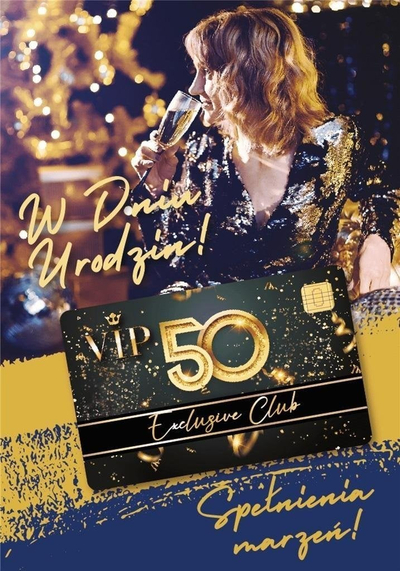 Kartolinë ditëlindjeje Armin Style Birthday Card 50 Gift M, mosha 50 vjeç, me zarf, shumëngjyrëshe