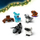 Kalendar aventurë LEGO Harry Potter 2025, set për me bo figura, shumëngjyrësh