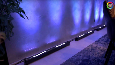 Reflektor skenik LIGHT4ME LED Beam 24x3W, DMX, RGB, i zi