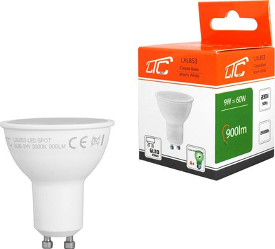 Poç elektrik LTC PS Led, GU10, SMD, 9W, 230V, 900lm, i bardhë