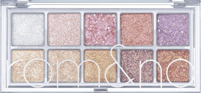 Палета сенки за очи Ромнд Better Than Palette 00 Light And Glitter Garden, 10 нијанси, сјаен ефект