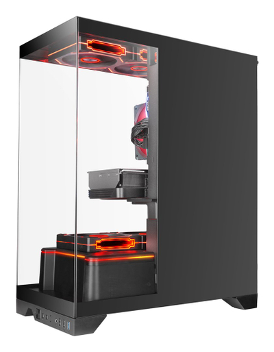 Kullë PC Mars Gaming MCPRISMA, Mid Tower, ARGB, e zezë