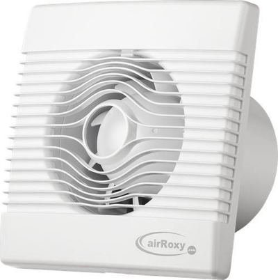 Aspirator banjoje AirRoxy Premium, 150mm, me sensor lagështie dhe kohëmatës, i bardhë