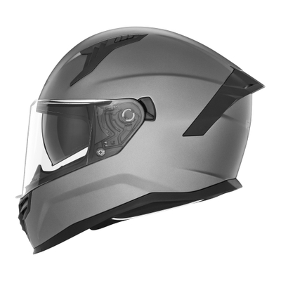 Helmetë integrale moto Nox N401, polikarbonat, ventilim i avancuar, e zezë