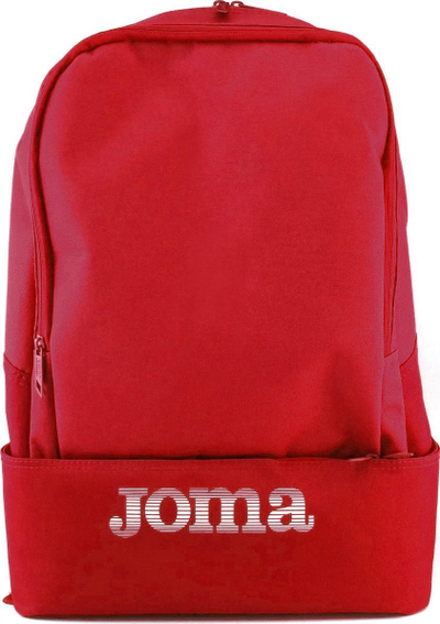 Çantë shpine Joma Estadio III sportive, me ndarje poshtë, e kuqe