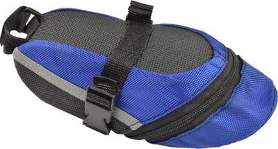 Çantë bishtore biçiklete Dunlop, nën ulëse, poliester, blu