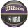Top basketbolli Wilson NBA LA Lakers, madhësia 7, me pompë, lejla me të verdhë