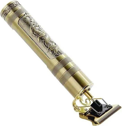 Trimmer flokësh dhe mjekre AG891, karikim USB, me krehëra, gri