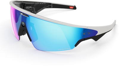 Syze të zgjuara Oakley Meta Vanguard, kamera 12MP, Meta AI, lente Prizm Sapphire, të bardha