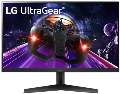 Monitor LG 24GN60R-B, 23.8", LED, Full HD, i zi