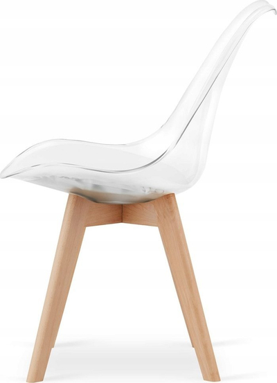 Karrige funksionale për dhomë dite dhe tryezari, ergonomike, eko lëkurë, transparente