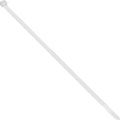 Lidhëse kabllosh plastike, 4.8mm, 300mm, natyrale