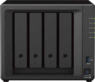 Server NAS Synology DiskStation DS923+, Ryzen R1600, 4GB RAM 12TB HDD, i zi