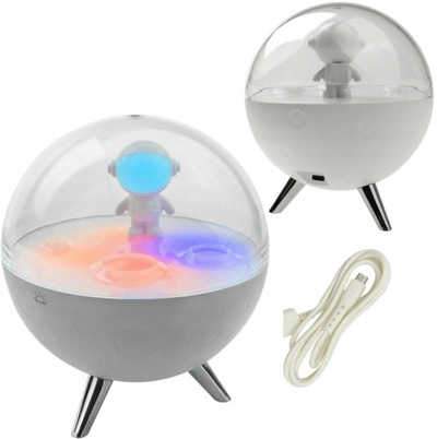 Ноќна светилка Marys Moon, LED, полначлива, повеќебојна
