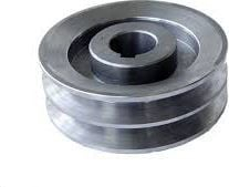 Rrotull pulej 2 HB, diametër 100mm, bosht 28mm, për dy rripa 17mm