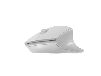 Maus pa tela Natec Siskin 2, 1600 DPI, BT 5.0 dhe 2.4 GHz, i bardhë