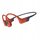 Kufje sportive Shokz OpenSwim Pro, Bluetooth MP3, IP68, ngjyrë e kuqe-portokalli