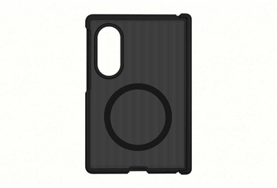 Mbrojtëse Samsung Hybrid Shield Magnet Case për Galaxy Z Fold8, e zezë