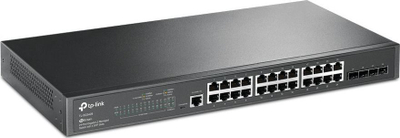 Platformë kontrolli TP-Link TL-SG3428, e zezë