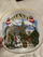 Pjatë dekorative Hassenpflug Vienna, porcelan, 20 cm, e bardhë me buzë me ar