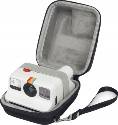 Kuti mbrojtëse LoveInstant për Polaroid Go dhe Go Gen 2, me xhep të brendshëm, e zezë