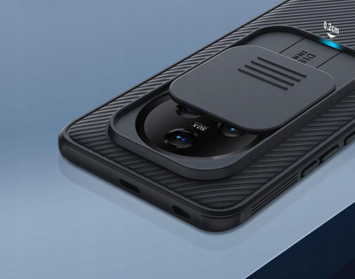Këllëf telefoni Nillkin CamShield Pro për Honor Magic 5 Pro, me kapak kamere, blu
