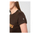 Bluzë femrash Pegas T Shirt Logo, pambuk, portokalli