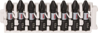 Set bitësh kaçavide Bosch Pro Impact Control PZ2, 8 copë