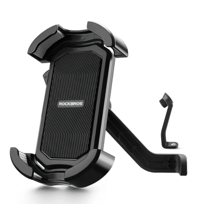Mbajtëse telefoni për motor Rockbros 25210032005, 4.7-6.8", vihet te pasqyra, e zezë