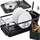 Tharaçe enësh RUHHY Dish Rack, metal, 44 x 31 x 14.5 cm, e zezë