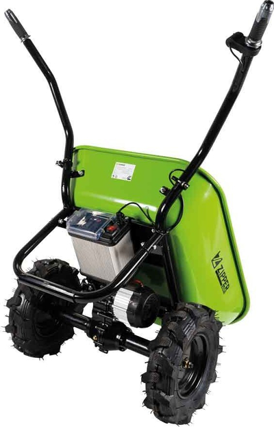 Karrocë elektrike Zipper ZI-EWB260, 260kg, 100L, jeshile