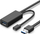 Kabull zgjatues USB UGREEN USB 3.0, aktiv 10m, 5Gbps, i zi