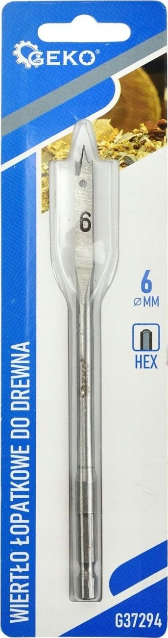 Frezë lopatë për dru Topex 25mm, e gjatë 152mm, me futje HEX