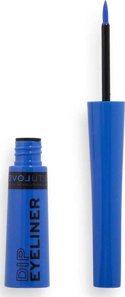 Eyeliner i lëngshëm Relove by Revolution Dip Eyeliner, blu intensiv