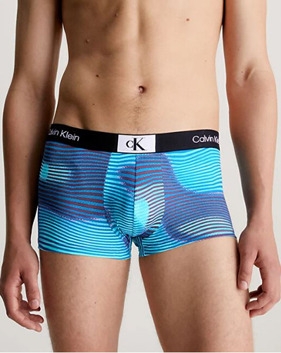 Mbathje për meshkuj Clavin Klein, të kaltra