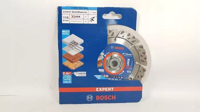 Disk prerës Bosch Expert Multi Material X Lock, diamant, 115mm