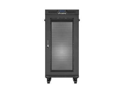 Kabinet rack LANBERG FF01-6824-23BL, 24U, 800mm, i zi