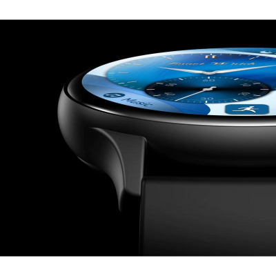 Smartwatch Rubicon me marrje telefonatash, bateri 260mAh, rrip silikoni, i zi