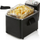 Фритеза DOMO DO1014FR, 4.5L, регулирање на температура, бела