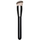Четка за шминка MAC Cosmetics 170 Synthetic Rounded Slant Brush, црна