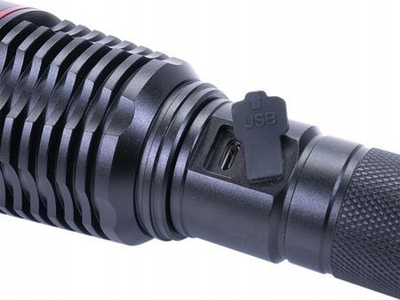 Рачна лампа PNI Adventure F420, 1000 лумен, 8000 mAh, црна