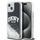 Mbulesë telefoni DKNY Liquid Glitter Arch Logo, për iPhone 14, plastike, e zezë