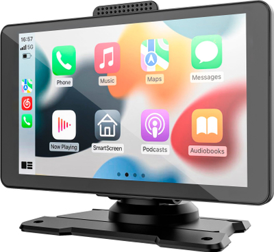 Stacion multimedia për makinë Kruger&amp;Matz KM 2020, ekran 7", Android Auto Apple CarPlay, i zi