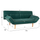 Divan Crispin 178x90x80Hcm (HM3027.13), gjelbër