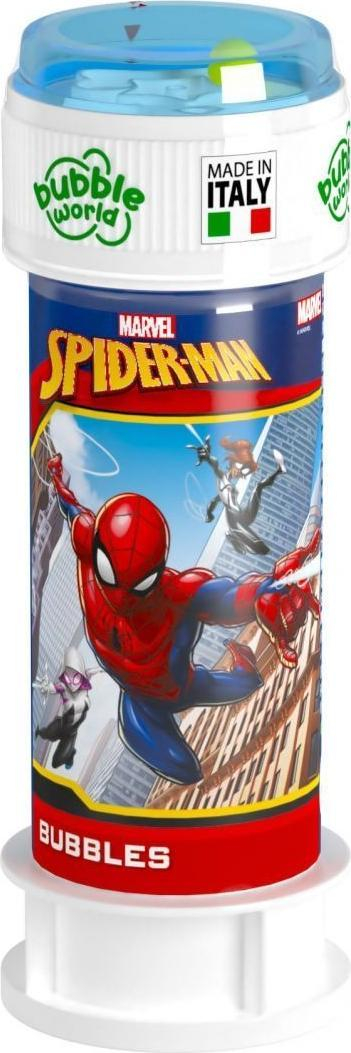 Lodër me flluska Marvel Spiderman Bubble Tube, 60ml, me shkop, shumëngjyrëshe