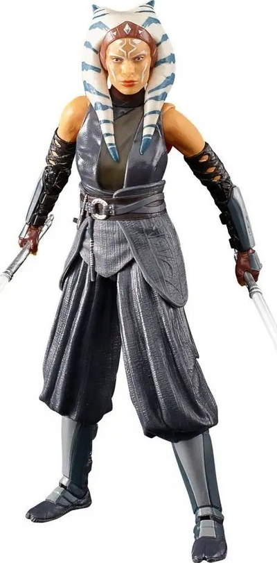 Figurë aksioni Hasbro Star Wars The Black Series Ahsoka Tano, 15 cm, me shpatë drite, gri