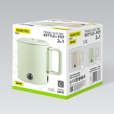 Ibrik elektrik Maestro MR-009, 0.8L, 600W, ment