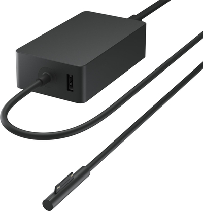 Karikues elektrik Microsoft Surface, 65W, port USB, i zi